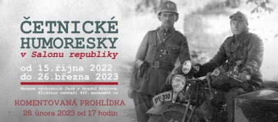 Komentovaná prohlídka výstavy Četnické humoresky v Salonu republiky